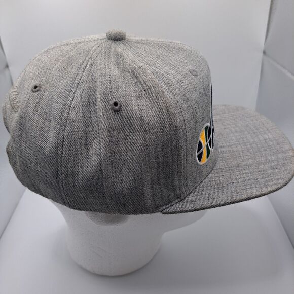 Mitchell & Ness Utah Jazz Snapback Hat NBA Basketball Wool Blend Cap - Picture 4 of 10